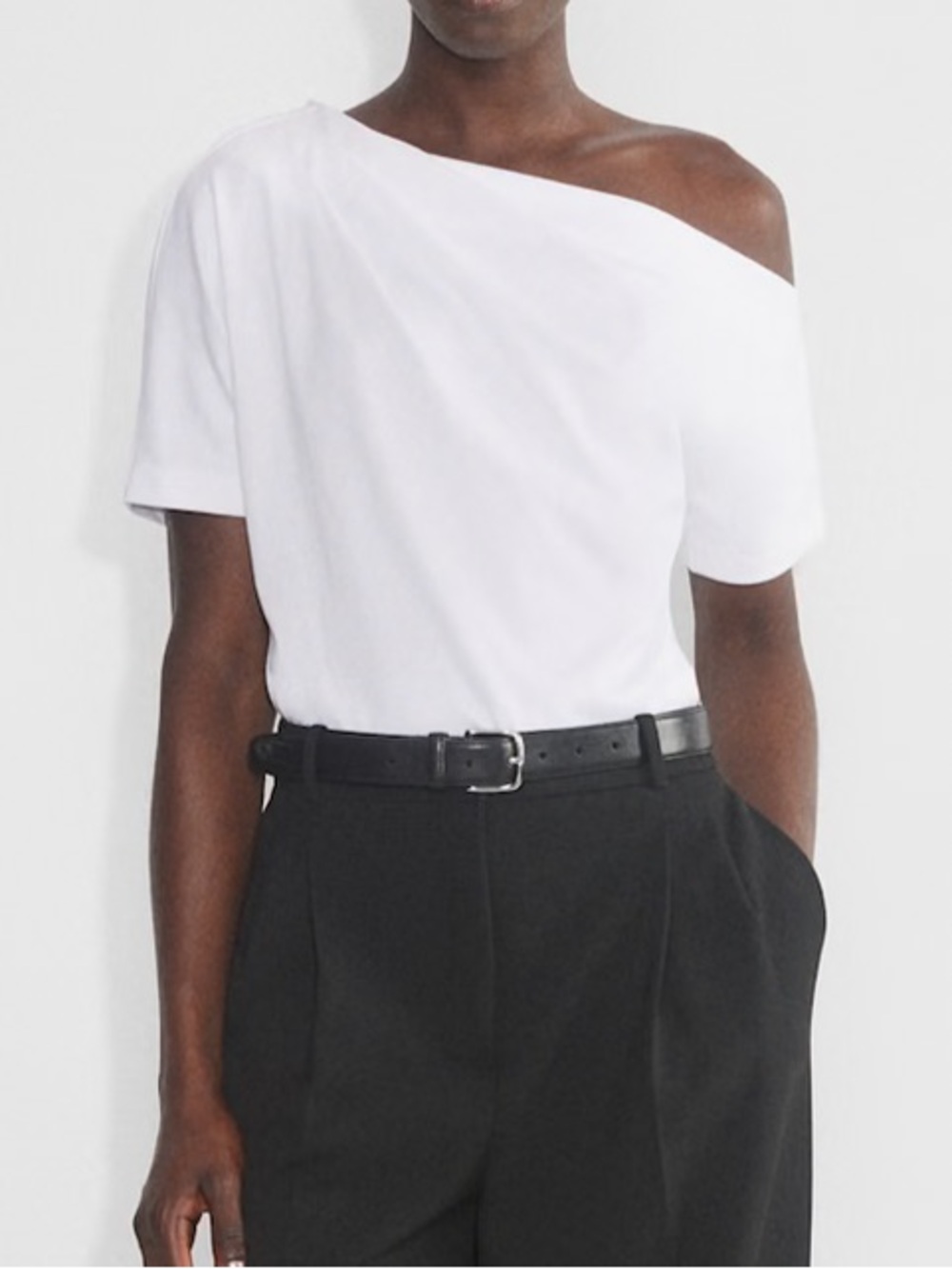 Babaton Script Top in White